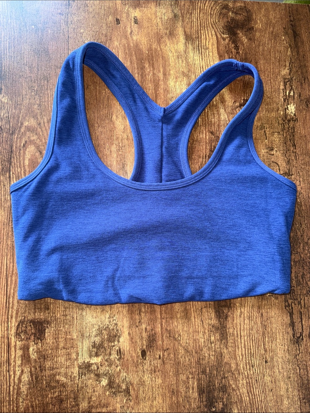 Beyond Yoga Blue sports bra
